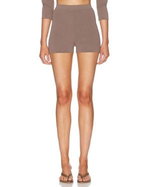 Skims Refined Knit High Waist Short - Multicolor