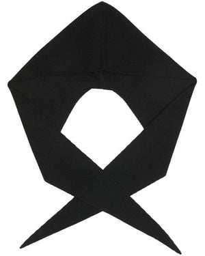 Nour Hammour Niale Cashmere Hat - Black