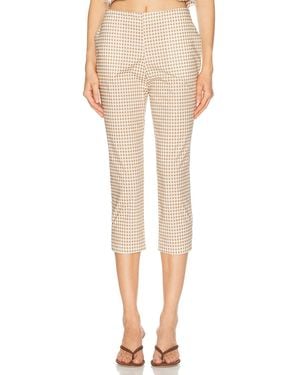 Caroline Constas Andi Capri Pant - Natural