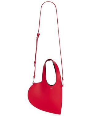 Coperni Mini Heart Top Handle Bag - Red