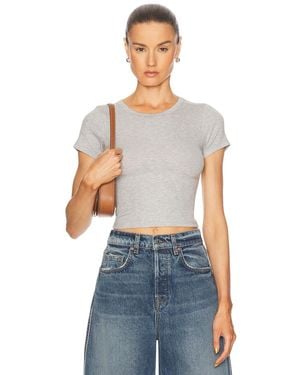 GRLFRND Baby Tee - White