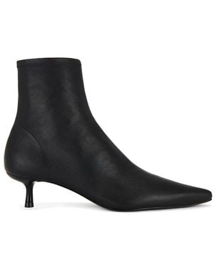 Jonathan Simkhai Joni Stretch Leather Ankle Boot - Black