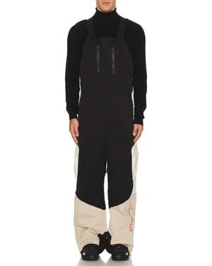 White/space 2L Insulated Cargo Bib Pants - Black