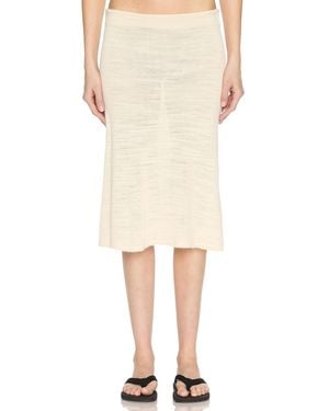 The Row Jesto Skirt - Natural