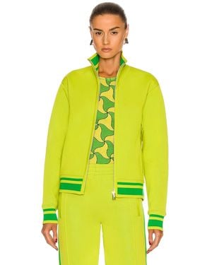 Bottega Veneta Light Weight Technical Knit Jacket - Green