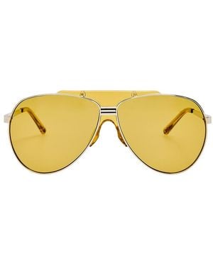 The Attico Amelia Sunglasses - Yellow