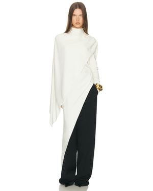 Helsa The Wilhelmina Cape Top - White