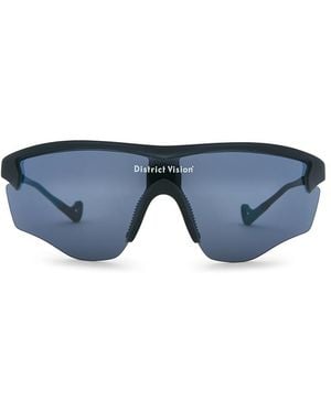District Vision Junya Racer Sunglasses - Blue
