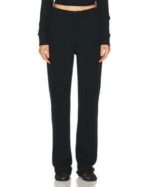 ÉTERNE Thermal Lounge Pant - Black