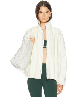 Nike Pleated Track Jacket - White