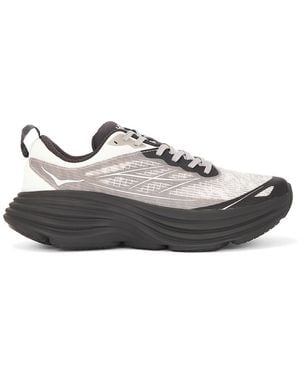 Hoka One One U Bondi 8 Caged Sneaker - White