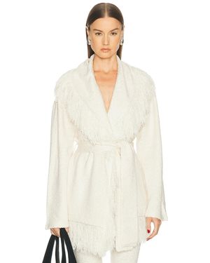 SER.O.YA Winslet Cardigan - White