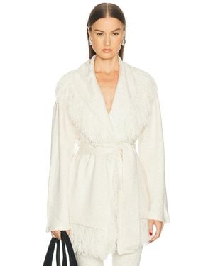 SER.O.YA Winslet Cardigan - White