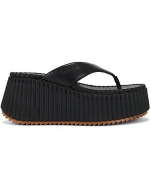Chloé Nama Sandal - Black