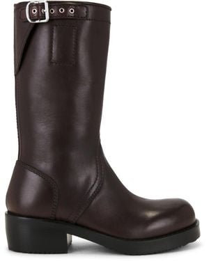Dries Van Noten Moto Boot - Black