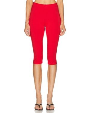 Skims Smooth Layers Capri Pant - Red