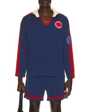 Bode Lakewood Polo - Blue