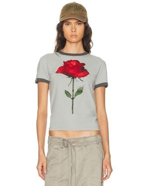 Acne Studios Etza Rose T-Shirt - Red