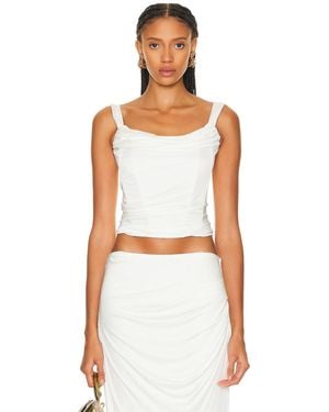 retroféte Lowis Top - White