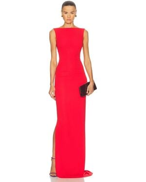 Monot Long Dress - Red