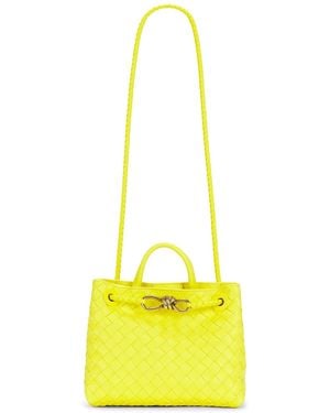 Bottega Veneta Small Andiamo Bag - Yellow