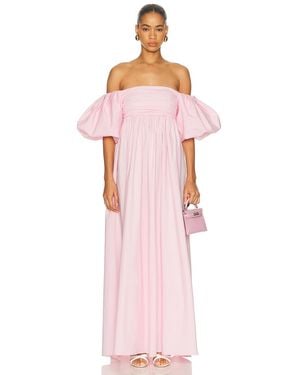 Caroline Constas Emilia Maxi Dress - Pink