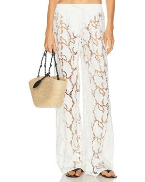 Nicholas Sandra Wide Leg Pant - White