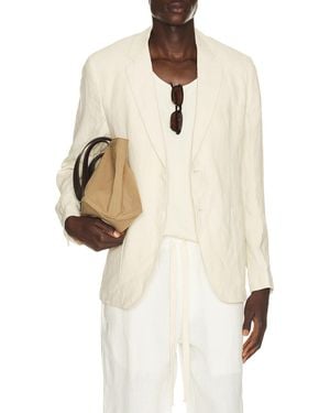 Percival Tailored Linen Blazer - Natural