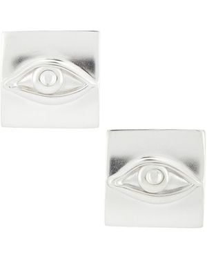 Louis Abel Ain Mid Earrings - White
