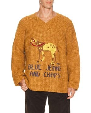 Bode Show Sweater - Orange