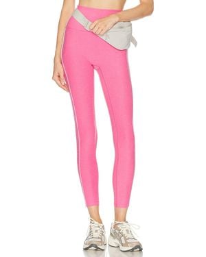 Beyond Yoga Spacedye Streamline Legging - Pink