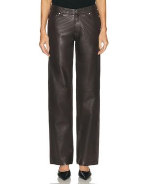 EB DENIM Low Rise Baggy Pant - Black