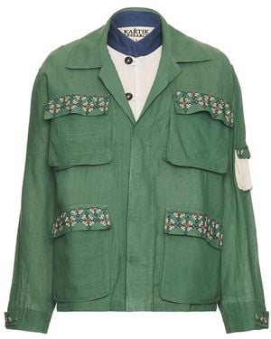 Kartik Research Sipahi Jacket - Green