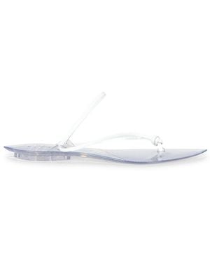 Alaïa Alaïa Invisible Jelly Thong Sandal - White