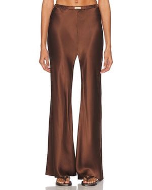 Comme Si Bias Cut Pant - Brown