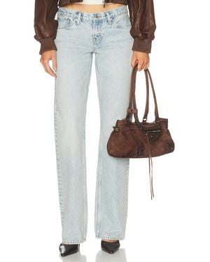 RE/DONE Grayson Straight Leg Jeans - Blue