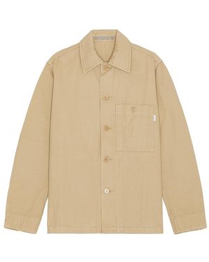 Norse Projects Standard Twill Overshirt - Natural