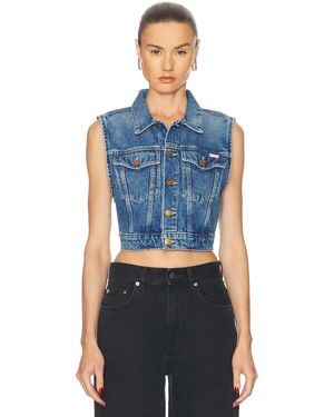Mother The Chiclet Vest - Blue