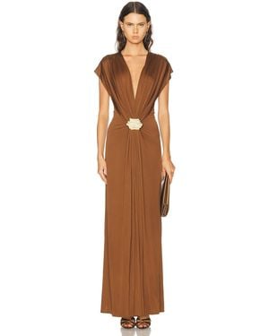 Alexis Lunaria Dress - Brown