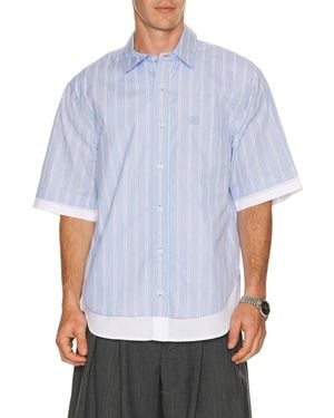 Jonathan Simkhai Steven Double Layer Shirt - White