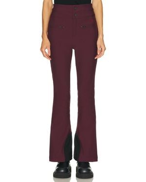 Perfect Moment Aurora High Waist Flare Ski Pant - Red