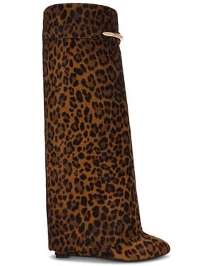 Givenchy Shark Pinch High Boot - Brown