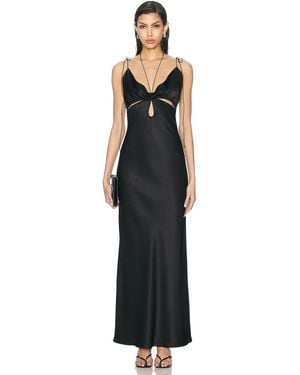 Anna October Violetta Maxi Dress - Black