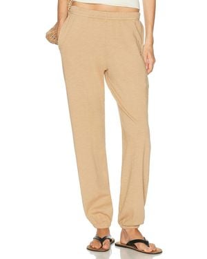 ÉTERNE Boyfriend Pocket Sweatpant - Natural
