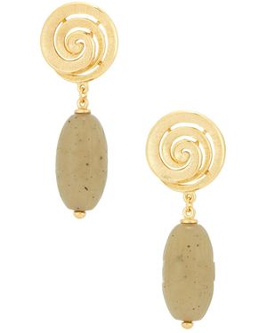 Ben-Amun Drop Earrings - Metallic