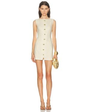 Shani Shemer Shani Mini Dress - Natural