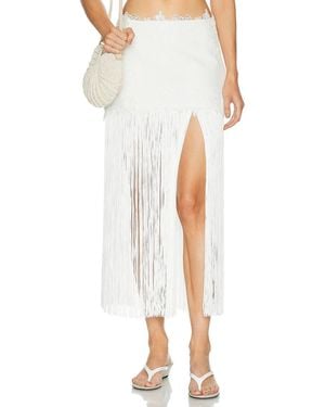 retroféte Amaris Skirt - White