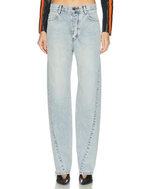 Balenciaga Twisted Seam Wide Leg - Blue