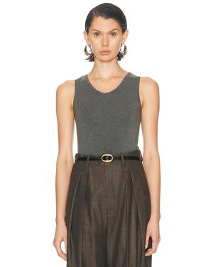 RENGGLI Scoop Neck Tank - Black