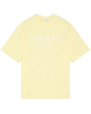 Fear Of God 90S Fit T-Shirt - Yellow
